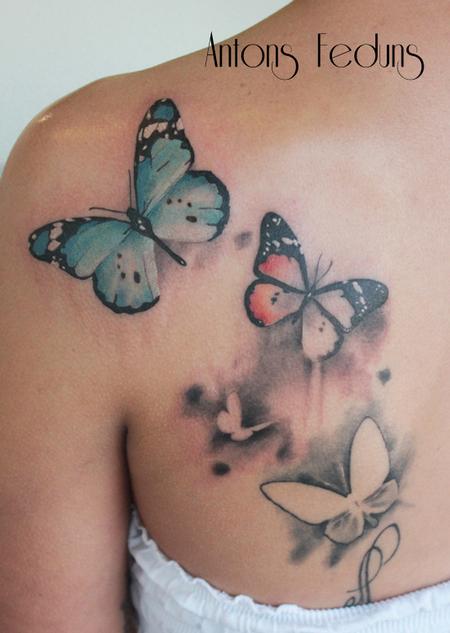 Tattoos - Butterflies - 91693